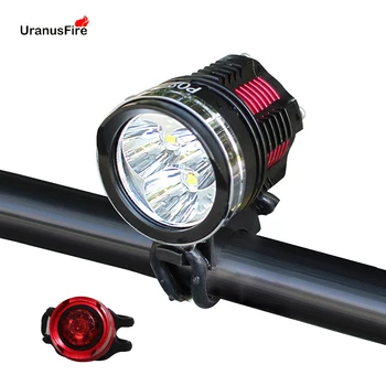 Uranusfire XM-L2 LED Biciclete Lumina de Biciclete Față Lampă în aer liber Lanterna Far DC Reîncărcabilă Lampă Lanternă cu Bicicleta Lanterna 10039