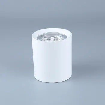Estompat LED COB Rotund de Tavan LED Downlight 7W 10W15W 20W110/220V alb Cald / alb rece montat pe o suprafață de Iluminat Interior 1340