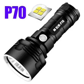 Mare Puternic Lanterna LED-uri Lanterna USB Reîncărcabilă Linterna Impermeabil Lampă Ultra Luminoase în aer liber Camping Searchlight 14467
