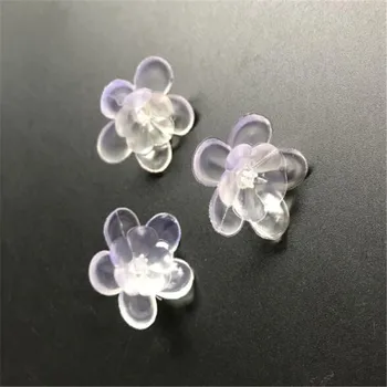 55pcs plastic moale flori de lotus pentru Led string ghirlanda de lumina de Craciun Petrecere de Nunta luminaria decor