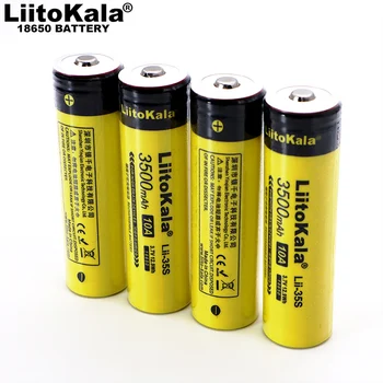 1-20BUC LiitoKala Lii-35S Noua baterie 18650 3.7 V 3500mAh baterie reîncărcabilă litiu pentru lanterna LED-uri+DIY subliniat 1870