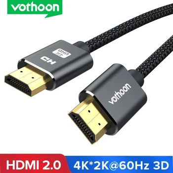 Vothoon 4K 60Hz HDMI 2.0 Cablu HDMI la HDMI Cablu Cablu Ethernet pentru PS3 Proiector HD LCD TV Apple Computer laptop la Displayer 33546