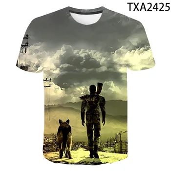 Interesant Ganes Fallout Bărbați Femei Copii 3D Imprimate T-shirt Boy Fata de Copii Moda Streetwear Personalitate Sălbatic Topuri Tee 33622