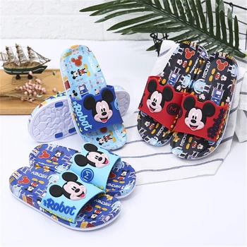 2019 Disney vara noi de înaltă populare sandale pentru copii Mickey Minnie non-alunecare de papuci de casa pantofi 54951