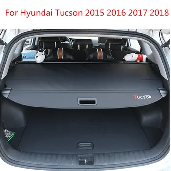 Pentru Hyundai Tucson 2016 2017 2018Rear tableta Portbagaj Material de Acoperire Cortina Cortina din Spate Retractabil Distanțier din Spate Rafturi 71332