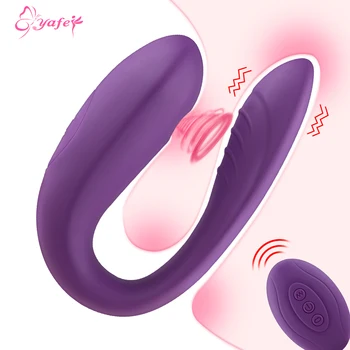 U Shape Vibrator pentru Femei Reincarcabil G-Spot Stimula Penis artificial Jucarii Sexuale sex Feminin Masturbator de la Distanță fără Fir Erotice Sex Shop Jucarii 73452