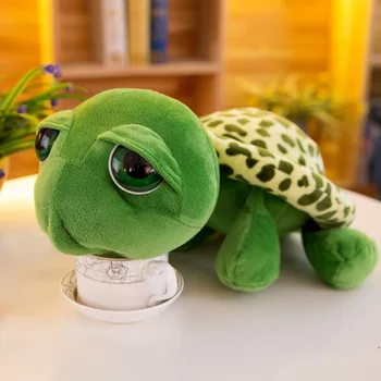 Noi 28cm-55cmSuper Drăguț broasca Testoasa Jucarie de Plus cu Ochi Mari Turtle Papusa Creativ Cadou de Ziua de nastere Cadouri Promotionale Pentru Băieți și Fete 7815