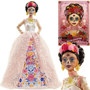 Noile Papusi Barbie Mexic Ziua Morții Barbie 2020 Dia De Muertos Papusa Editie De Colectie Jucarii Fete Cadouri