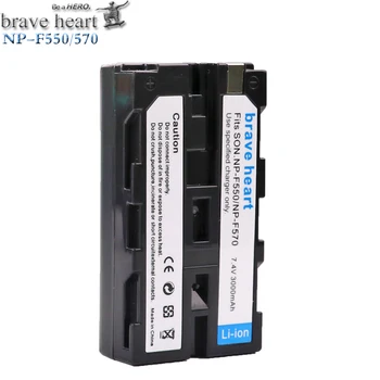 Inima curajoasa 10x baterii NP-F550 NP-F570 f550 f530 bateriei Pentru Sony CCD-SC55 CCD-TRV81 DCR-TRV210 MVC-FD81 DSC-D700 Hi-8