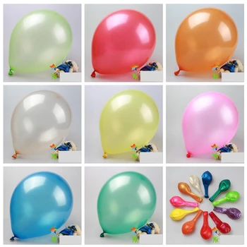 100buc/lot 10inch fericit ziua de nastere Alb Latex, Baloane cu Aer, baloane Gonflabile Nunta petrecere decoratiuni copii globos Jucarii