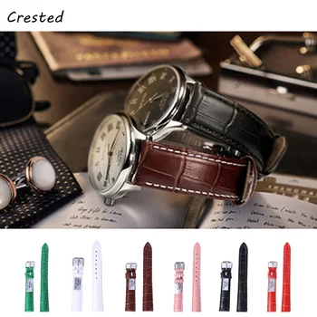 CREASTĂ din piele watchband ceas curea brățară band & 22mm/20mm/18mm piele încheietura curea barbati/femei accesorii ceas