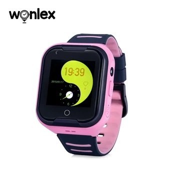 Wonlex Copilului Ceas Inteligent GPS Telefon rezistent la apa Copii Ceas Inteligent 4G Wifi Antil-a pierdut SIM Locație Tracker Smartwatch Apel Video HD